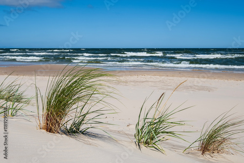 Słowiński Park Narodowy, Poland, Baltic sea