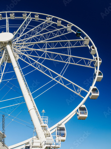 Abstract view of the Wheel in Panama City Beach, FL