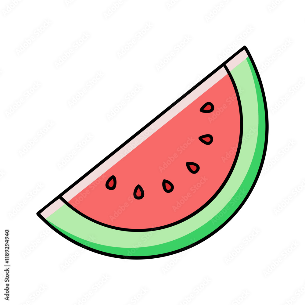 watermelon slice vector icon, watermelon slice vector illustration - simple illustration of watermelon slice, perfect for logos,and watermelon slice -themed designs. watermelon slice vector icon, watermelon slice vector illustration - simple illustration of watermelon slice, perfect for logos,and watermelon slice -themed designs.