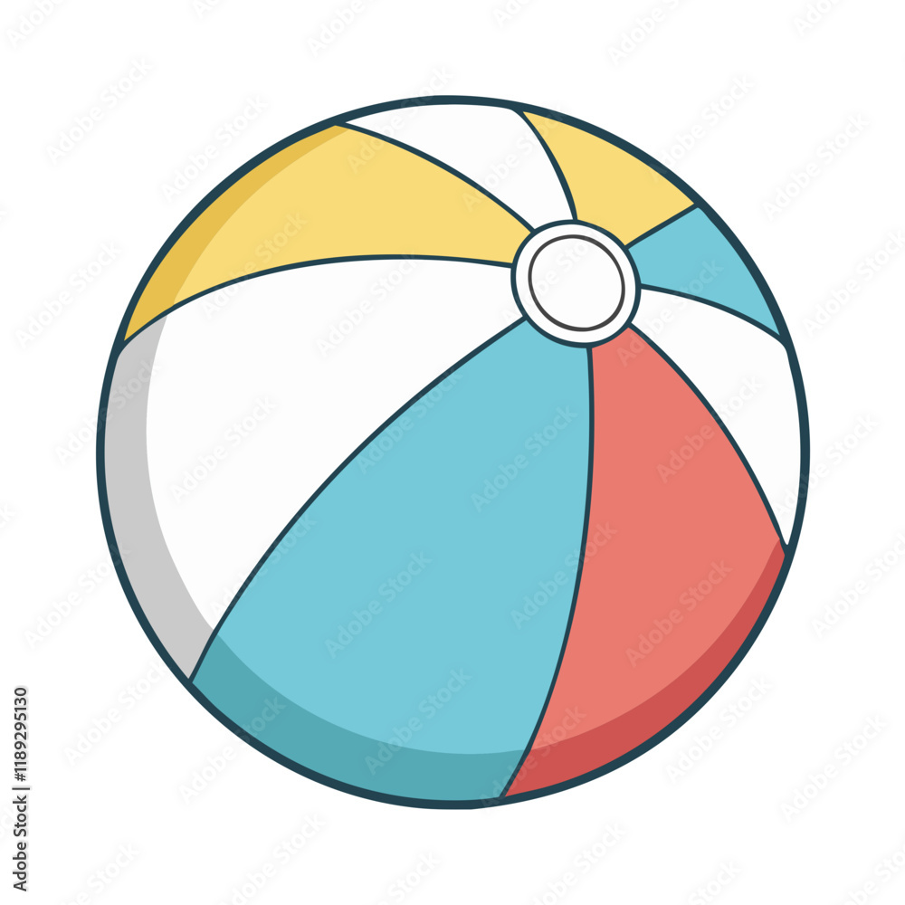 beach ball vector icon, beach ball vector illustration - simple illustration of beach ball, perfect for logos,and beach ball -themed designs. beach ball vector icon, beach ball vector illustration - simple illustration of beach ball, perfect for logos,and beach ball -themed designs.