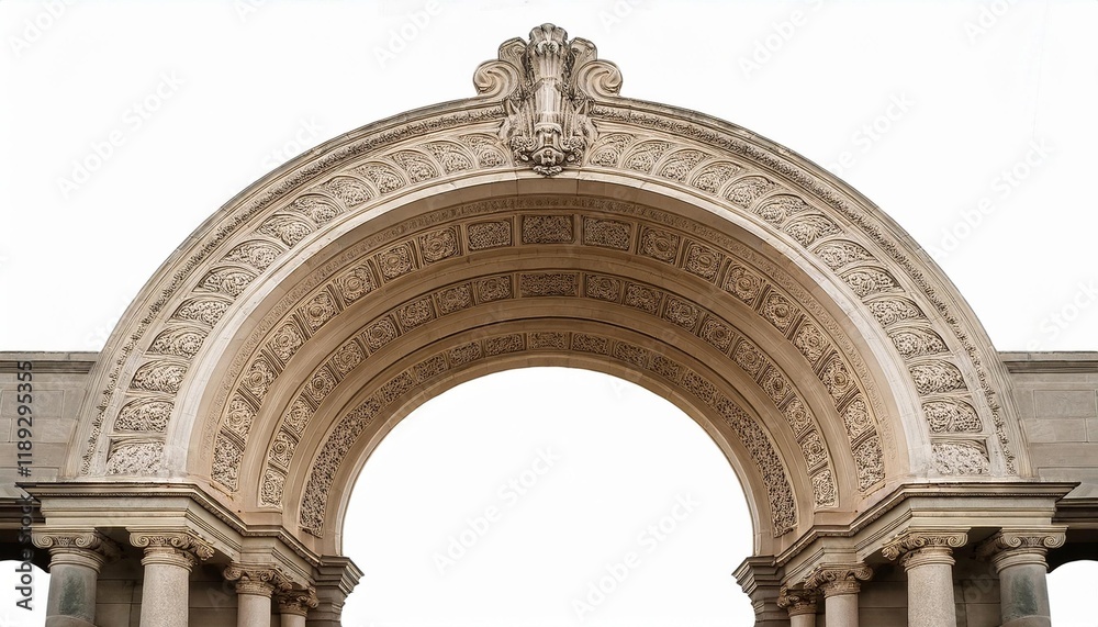 Obraz premium arc de triomphe city