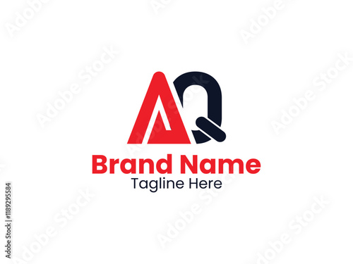 Free Download Letter AQ, QA letter logo design. Initial letter QA uppercase monogram logo. - GFXLoad