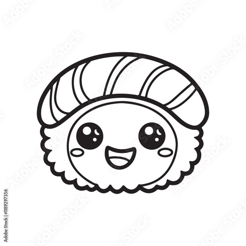 kawaii food Coloring page, Bold and easy Coloring Page, kawaii coloring page, Kawaii Drink Coloring Page, cute kawaii food and drink Coloring Page, line art, black and white image