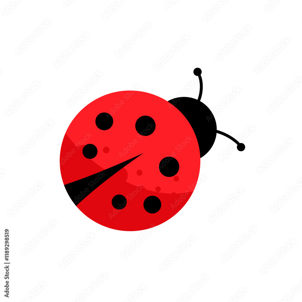 Ladybug - vector illustration