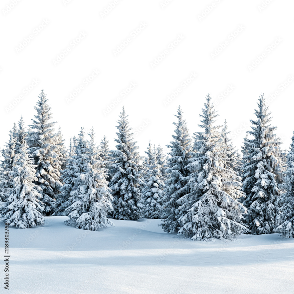 snowy landscape with many pine trees covered png snowy landscape with many pine trees covered png