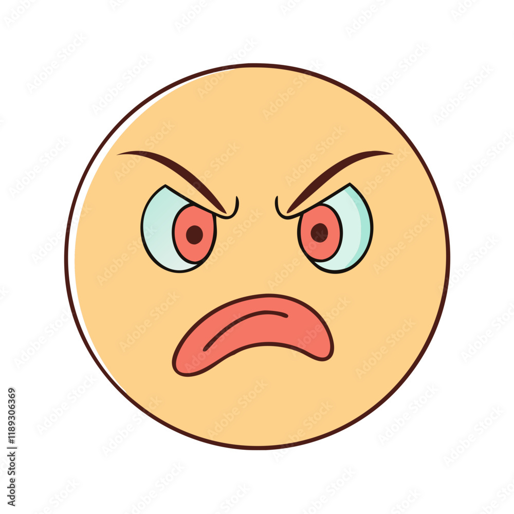 angry face vector icon, angry face vector illustration - simple illustration of angry face, perfect for logos, and angry face -themed designs. angry face vector icon, angry face vector illustration - simple illustration of angry face, perfect for logos, and angry face -themed designs.