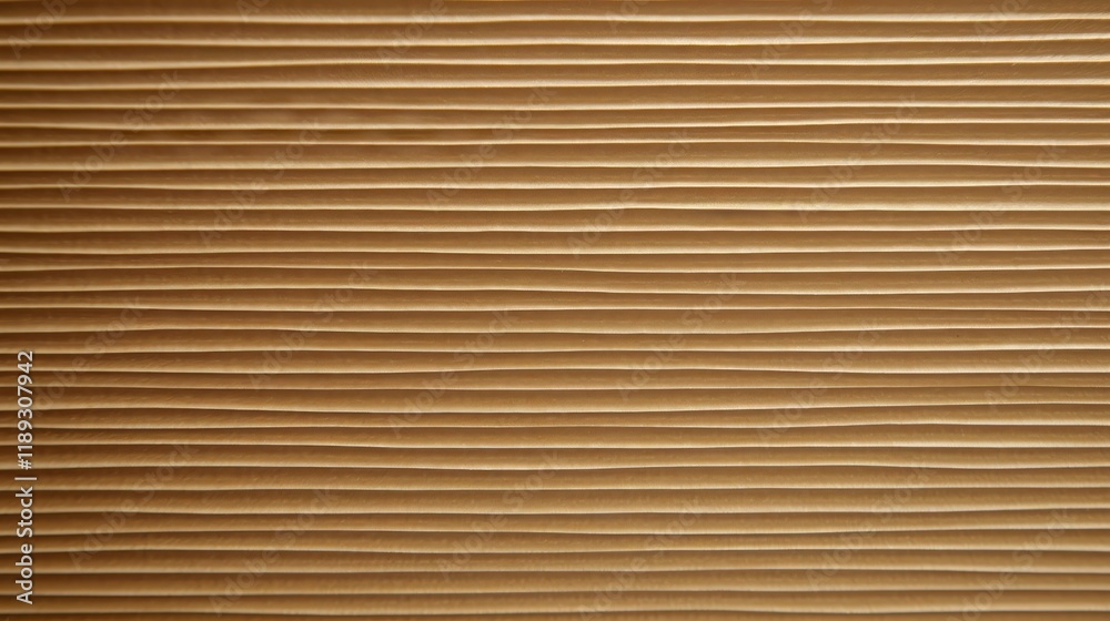 Textured Corrugated Cardboard Background with Linear Ridges and Earthy Tones Textured Corrugated Cardboard Background with Linear Ridges and Earthy Tones