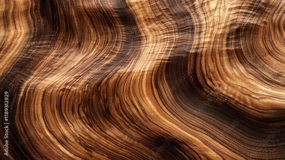 Wavy Dark Wood Grain: A Rich, Textured Abstract Wavy Dark Wood Grain: A Rich, Textured Abstract