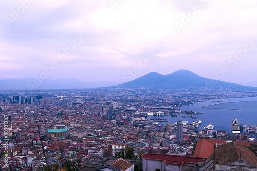 view of the city from the top of the mountain