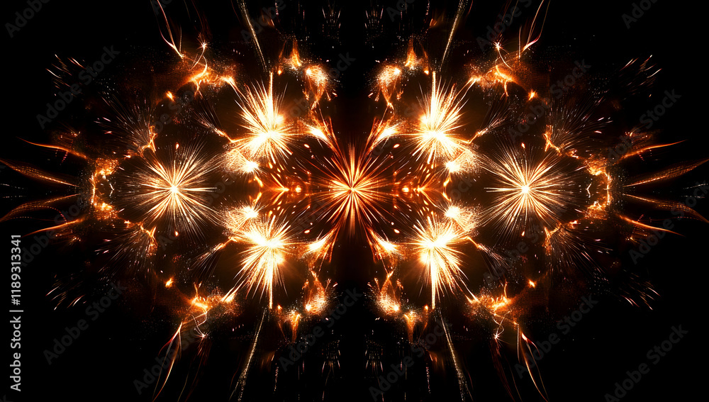 A vibrant abstract design featuring bursts of light and energy in a symmetrical pattern. A vibrant abstract design featuring bursts of light and energy in a symmetrical pattern.