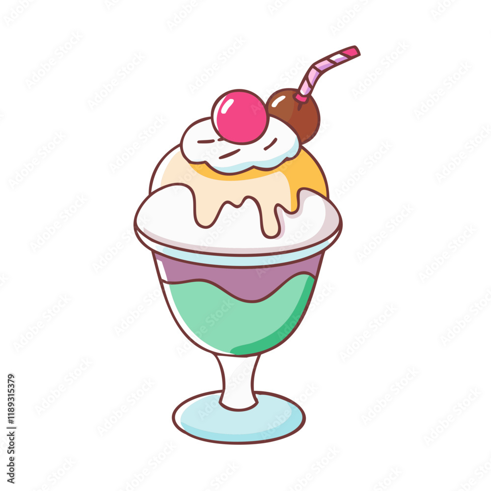 mini ice cream sundae vector icon, mini ice cream sundae vector illustration - simple illustration of mini ice cream sundae, perfect for logos, and mini ice cream sundae- themed designs. mini ice cream sundae vector icon, mini ice cream sundae vector illustration - simple illustration of mini ice cream sundae, perfect for logos, and mini ice cream sundae- themed designs.