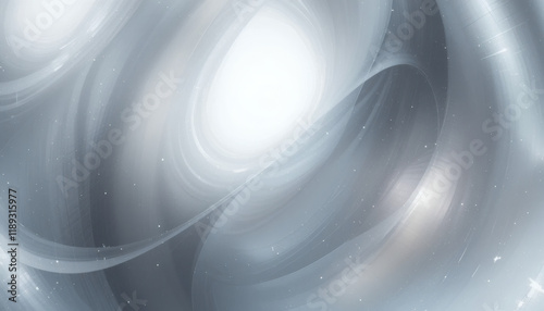 Abstract Swirling Pattern with Cosmic Vortex and Starry Specks