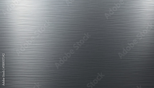Close-Up of Brushed Metal Surface with Horizontal Grain Pattern