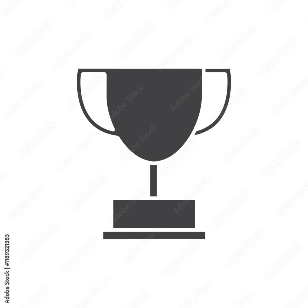 trophy icon Flat logo set collection trophy icon Flat logo set collection