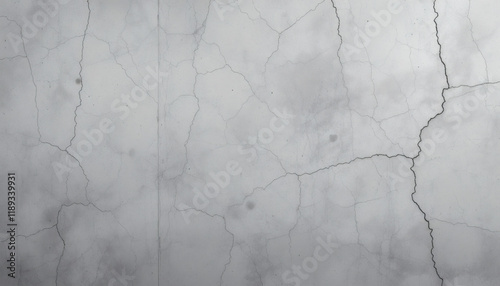 Weathered Concrete Surface with Intricate Cracks