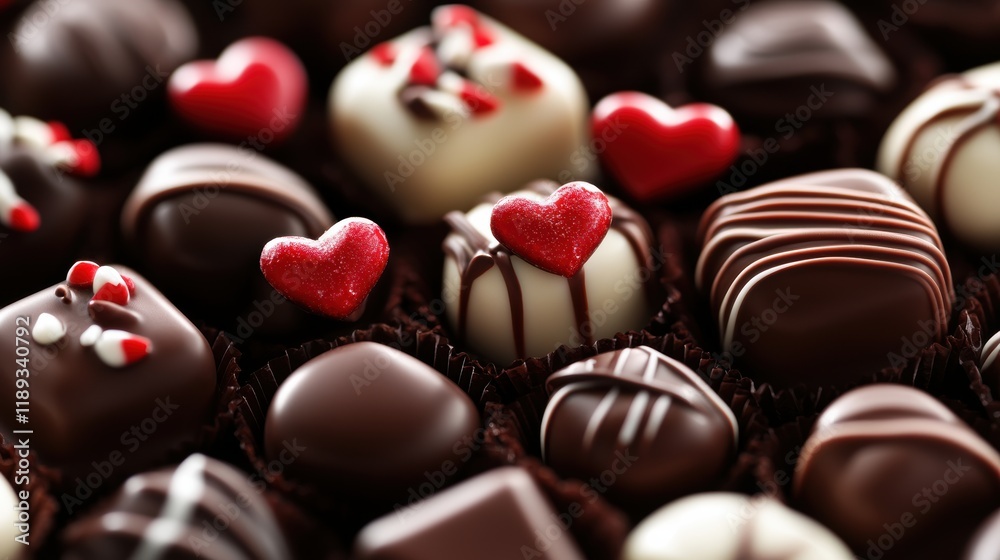 Chocolate gift for Valentine’s Day celebration. Chocolate gift for Valentine’s Day celebration.