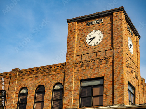 Building with Clock in Tallahassee, Florida