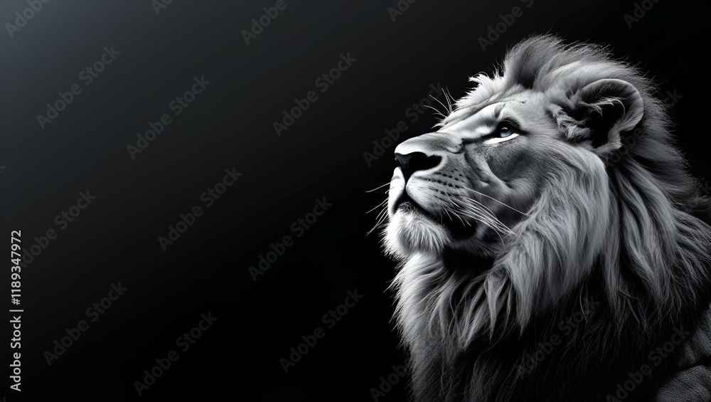 Fototapeta premium portrait of a lion