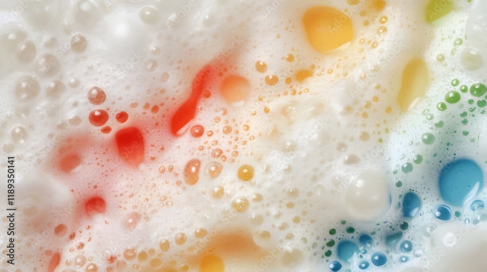 Colorful foam bubbles close-up texture. (1) Colorful foam bubbles close-up texture. (1)