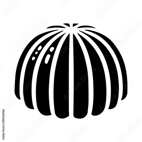 Simple Vector Icon of a marzipan treats – Logo Design Illustration