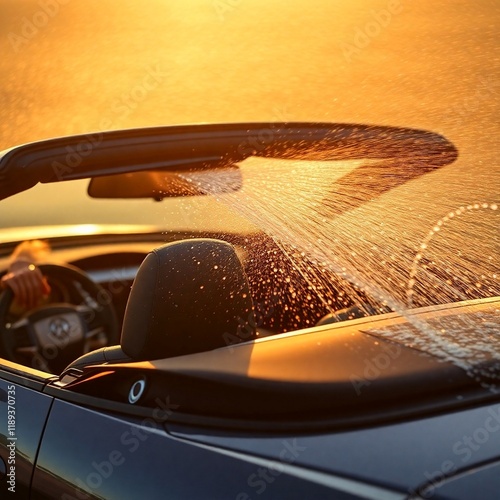 Golden Hour Wash Convertible in Focus