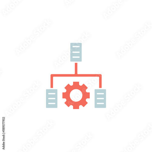 Icon a IT INFRASTRUCTURE, isolated against a clean background.
