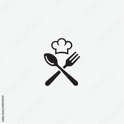 Original name(s): Cook, chef logo design vector.