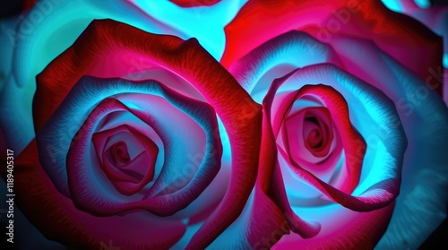 Roses in striking red and white hues are artistically arranged, ideal for expressing love on Valentine's Day, birthdays, or other celebrations