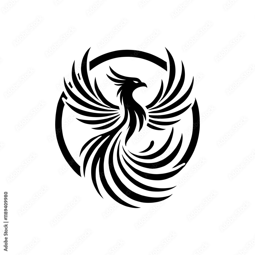 Obraz premium Phoenix logo