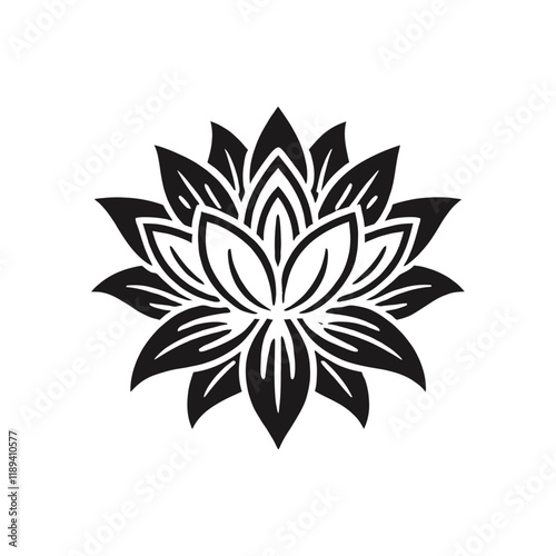Lotus flower logo