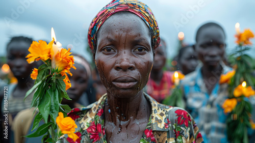 Commemorative Vigil for 1994 Genocide Victims  
 photo
