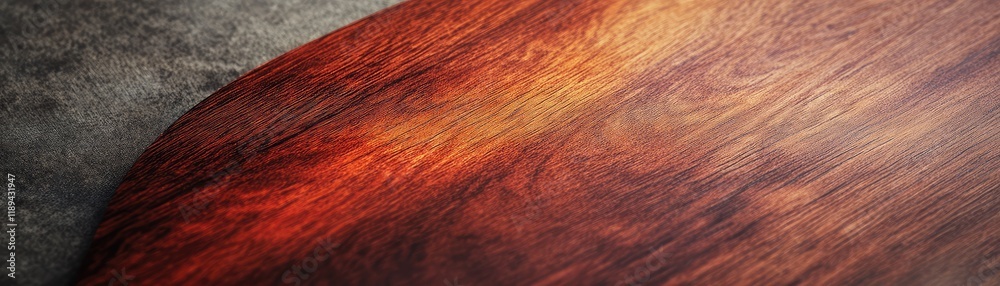 Fototapeta premium Rich Polished Mahogany Texture