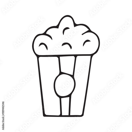 sweets. sweet food. colored icons on the theme of sweets. candy. ice cream. vector. doodle. a set of goodies. a template for creating a poster. cake. a cupcake. hats made of cream.