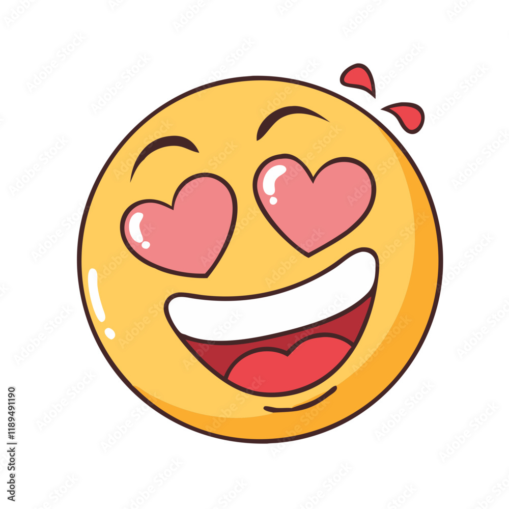 laughing emoji with heart laughing emoji with heart vector illustration - simple illustration of laughing emoji with heart, perfect for logos laughing emoji with heart laughing emoji with heart laughing emoji with heart vector illustration - simple illustration of laughing emoji with heart, perfect for logos laughing emoji with heart