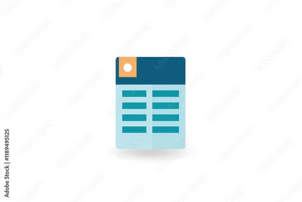 Modern Minimalist User Interface Design for Data Presentation and Analysis Modern Minimalist User Interface Design for Data Presentation and Analysis