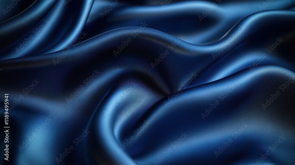 Smooth blue fabric with elegant folds. Soft, luxurious material. Abstract design with beautiful texture. Suitable for fashion design projects. Perfect background for various design projects as Smooth blue fabric with elegant folds. Soft, luxurious material. Abstract design with beautiful texture. Suitable for fashion design projects. Perfect background for various design projects as