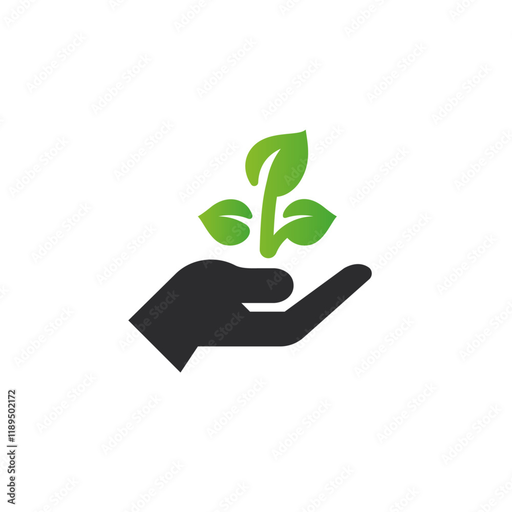 Save nature icon flat vector design Save nature icon flat vector design