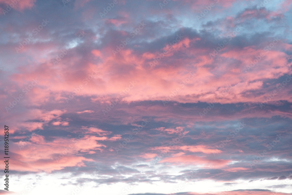 Obraz premium Pink clouds