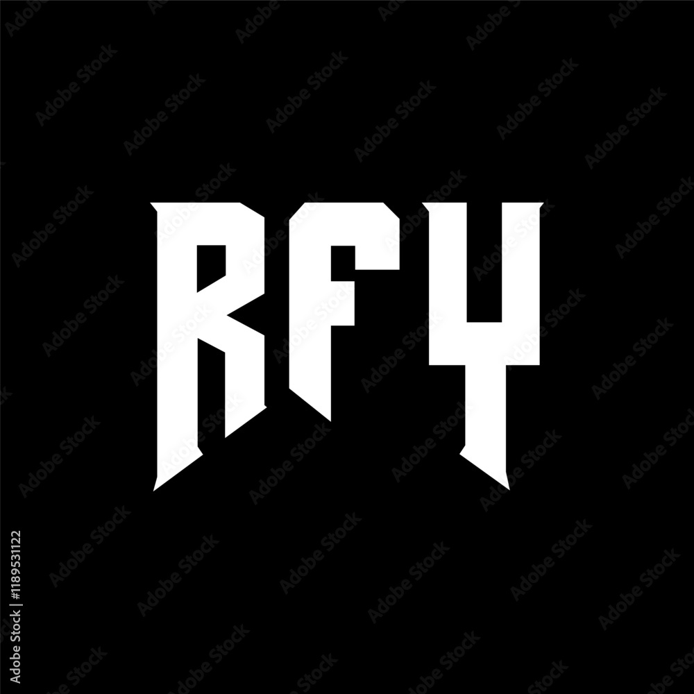 RFY letter logo design for technology company. RFY logo design black and white color combination. RFY logo, RFY vector, RFY design, RFY icon, RFY alphabet. RFY typography logo design. RFY letter logo design for technology company. RFY logo design black and white color combination. RFY logo, RFY vector, RFY design, RFY icon, RFY alphabet. RFY typography logo design.
