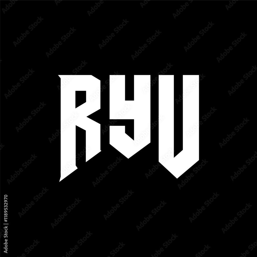 RYU letter logo design for technology company. RYU logo design black and white color combination. RYU logo, RYU vector, RYU design, RYU icon, RYU alphabet. RYU typography logo design. RYU letter logo design for technology company. RYU logo design black and white color combination. RYU logo, RYU vector, RYU design, RYU icon, RYU alphabet. RYU typography logo design.