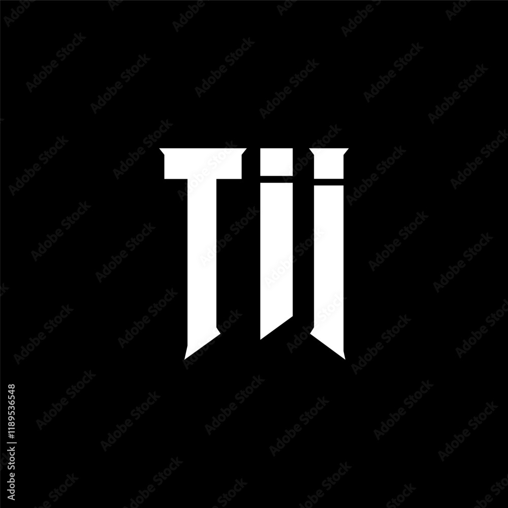 TII letter logo design for technology company. TII logo design black and white color combination. TII logo, TII vector, TII design, TII icon, TII alphabet. TII typography logo design. TII letter logo design for technology company. TII logo design black and white color combination. TII logo, TII vector, TII design, TII icon, TII alphabet. TII typography logo design.