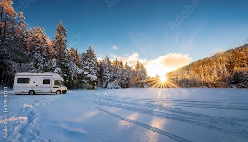 Glowing Snowflakes: Experiencing Winter's Best in an RV