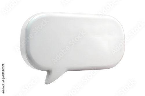 bubble icon isolated on white background .Transparent PNG