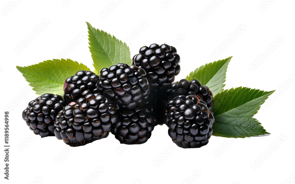blackberry isolated on white blackberry isolated on white