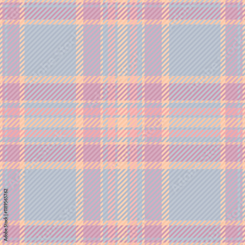 Chic vector background textile, living room check fabric texture. Italian pattern seamless plaid tartan in light and pastel colors.