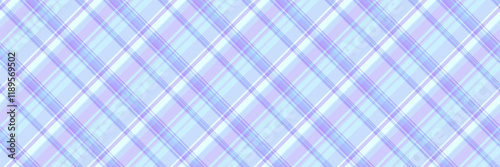 Infinity texture check background, cotton vector plaid fabric. Group pattern textile tartan seamless in light and indigo colors.