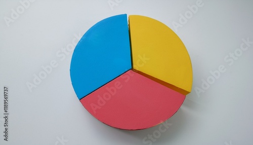 Free Download Pie chart with different colors representing market share, with each sector shown proportionately in size - GFXLoad