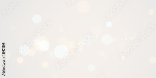 A soft and dreamy background featuring delicate white and golden bokeh lights on a light beige canvas, creating an atmosphere of warmth, elegance, and serenity—ideal for minimalist or festive designs.