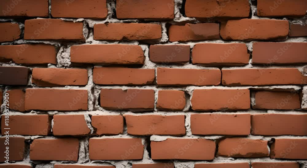 red brick wall