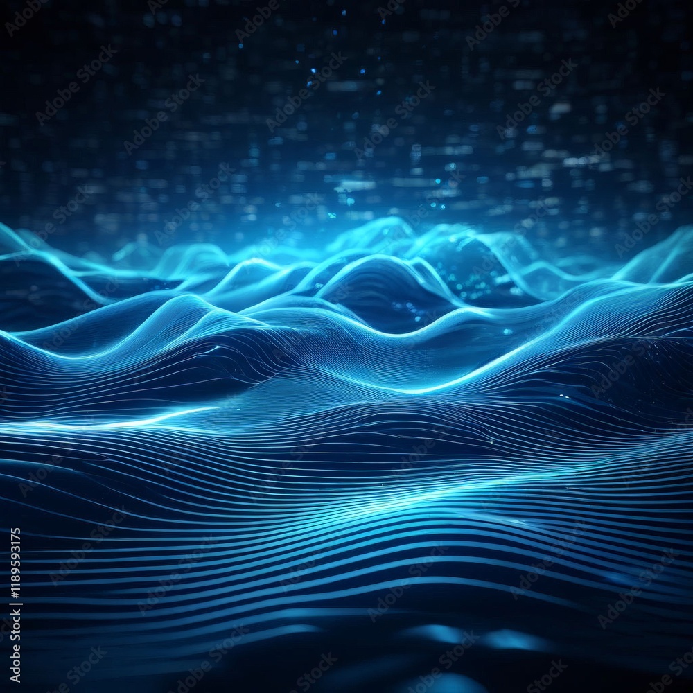 Obraz premium abstract background of waves